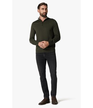 34 HERITAGE Cool Tapered Leg Jeans In Dark Smoke Refined