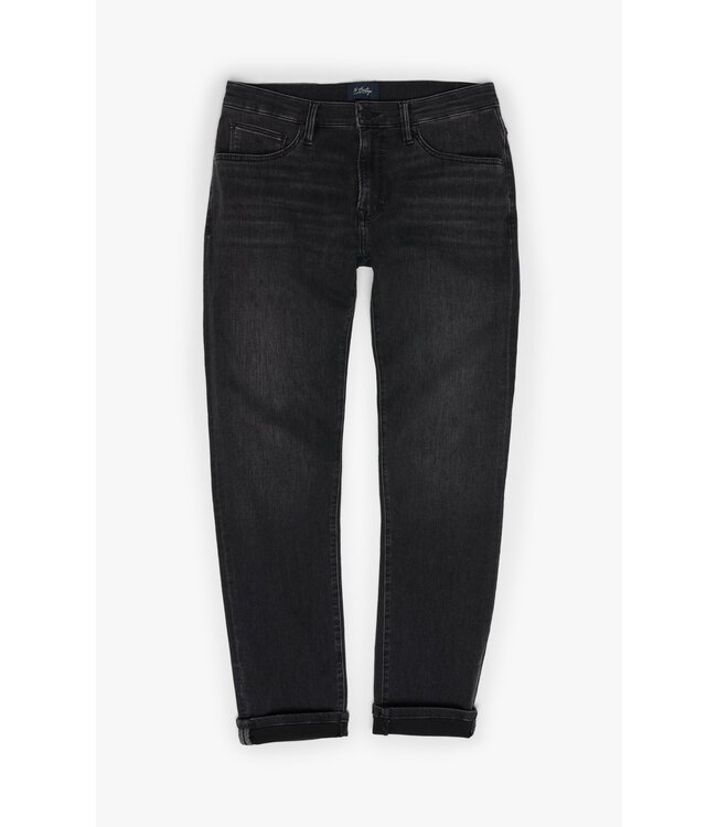 34 HERITAGE Cool Tapered Leg Jeans In Dark Smoke Refined