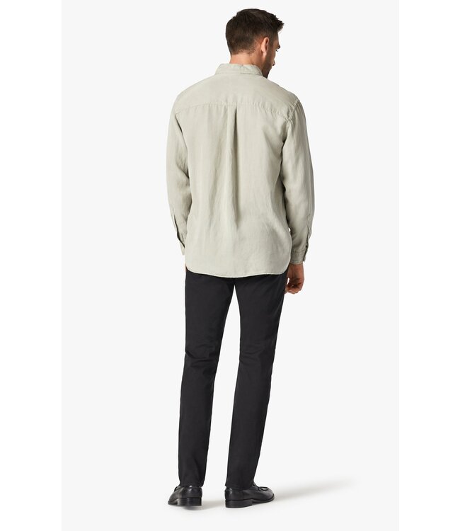 34 HERITAGE Courage Straight Leg Pants in Black Twill