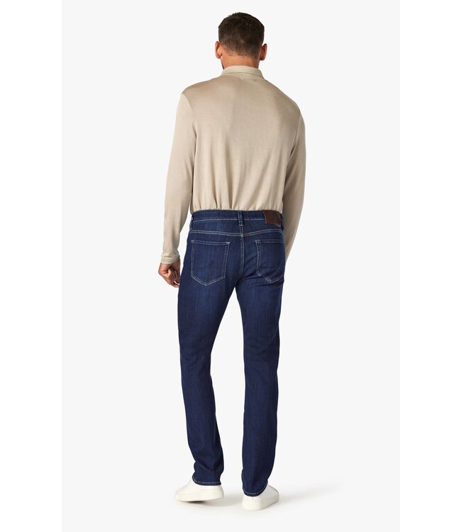 34 HERITAGE Cool Tapered Leg Jeans In Dark Brushed Refined