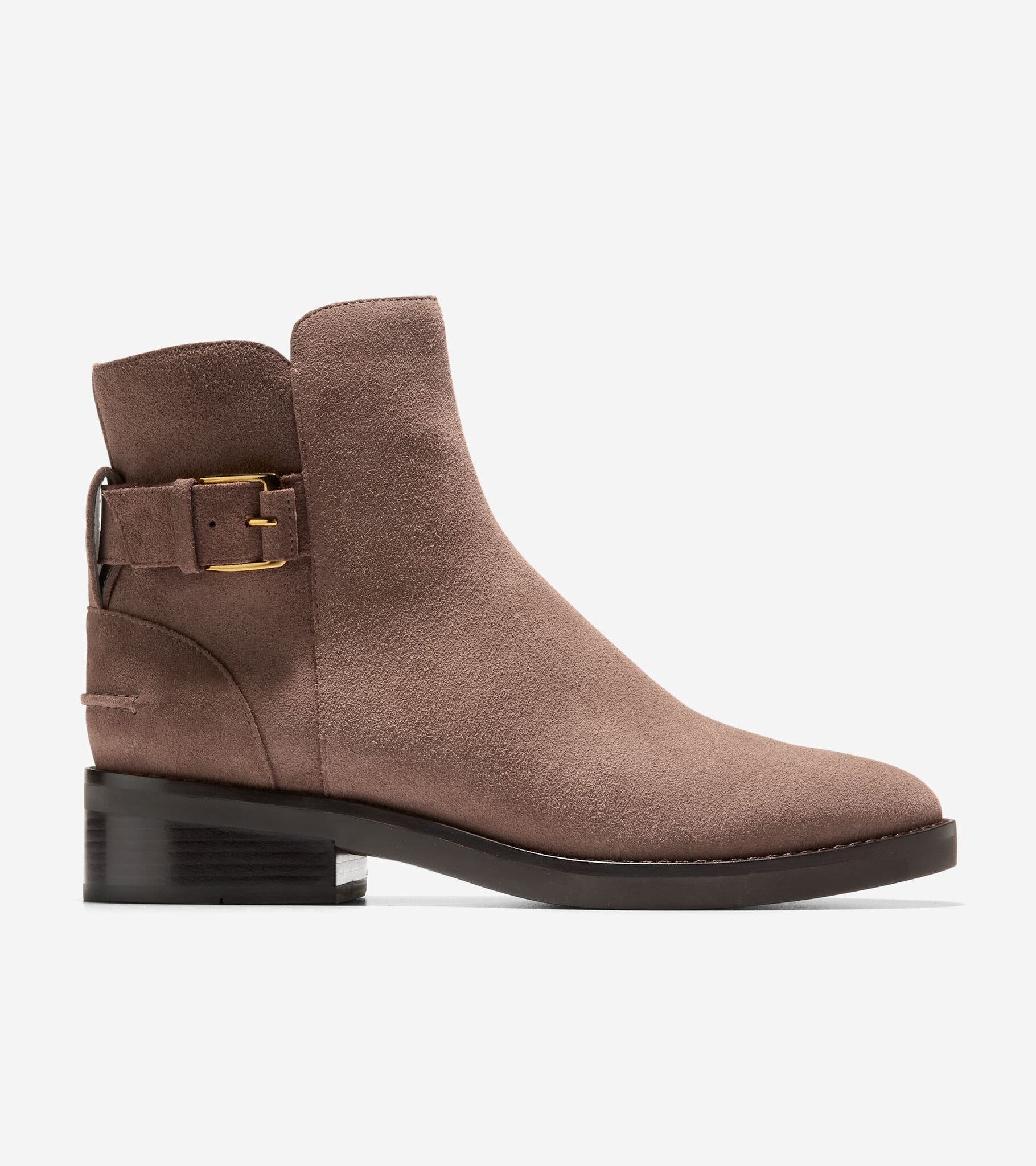 Hampshire buckle ankle boots