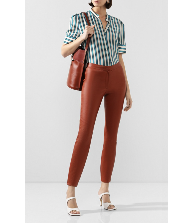 Striped Silk Shirt