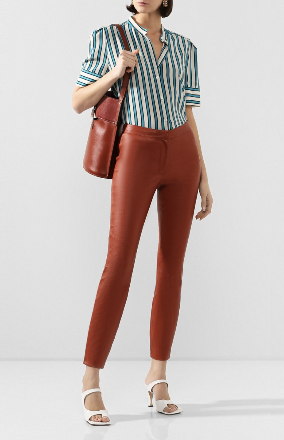 Striped Silk Shirt