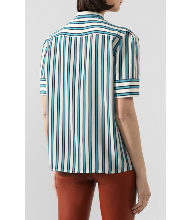 Striped Silk Shirt