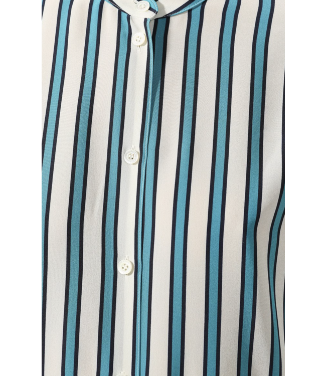 Striped Silk Shirt
