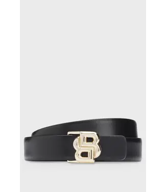 BOSS Ceinture réversible en cuir italien avec boucle monogramme Double B
