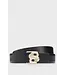 BOSS Ceinture réversible en cuir italien avec boucle monogramme Double B