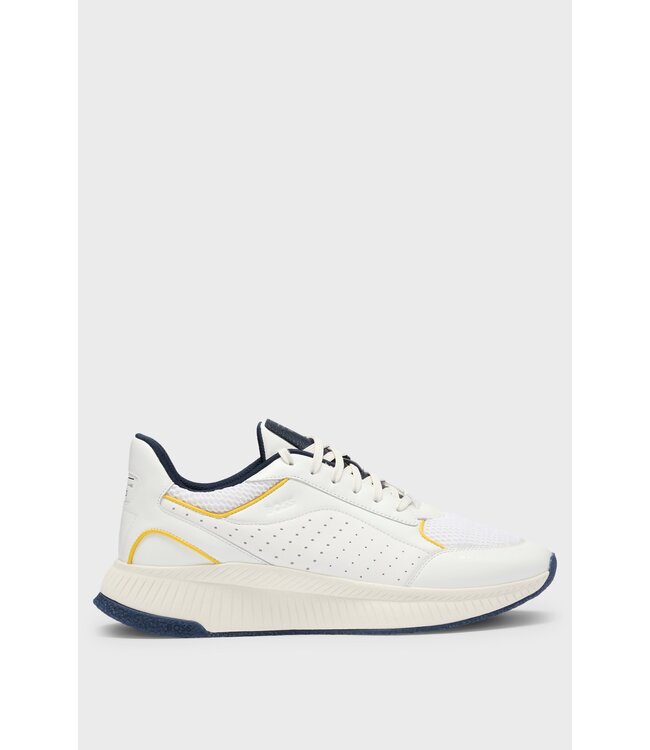 BOSS Baskets en cuir perforé Porsche x BOSS