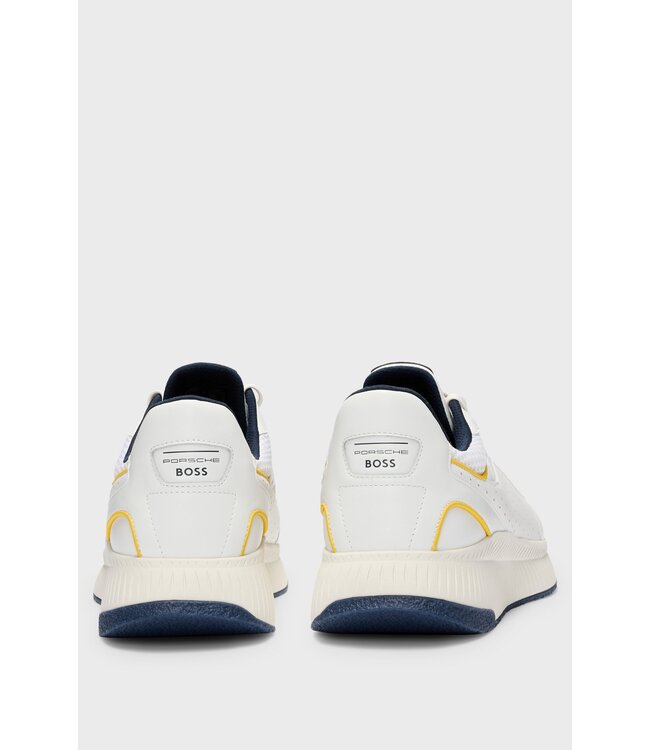 BOSS Baskets en cuir perforé Porsche x BOSS
