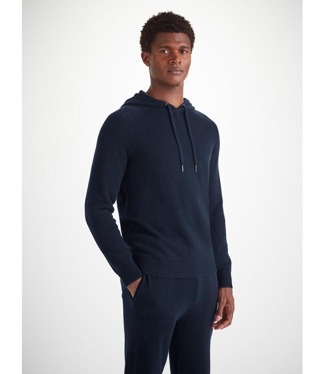 Derek Rose Dominic Cashmere Hoodie