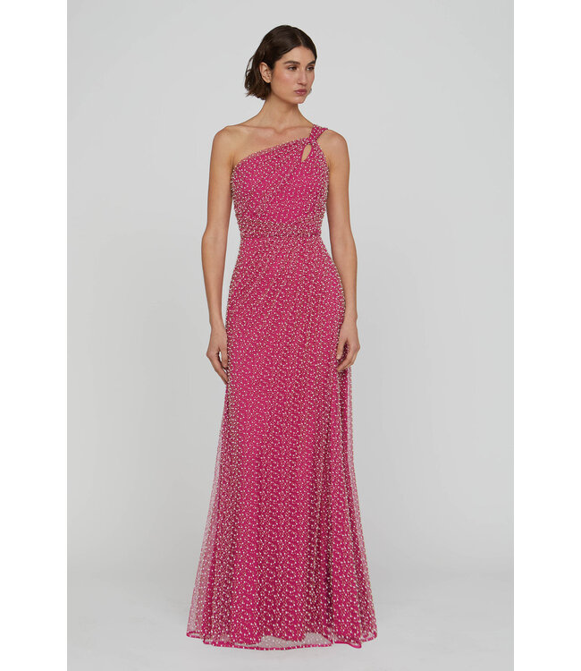 Theia Robe Amber Twist A Line