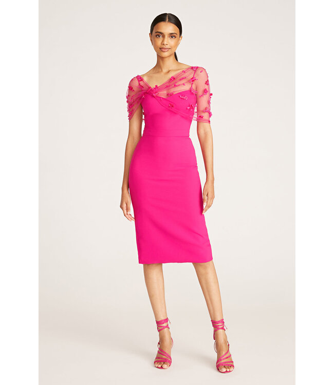 Theia Gia - Robe à châle perlé