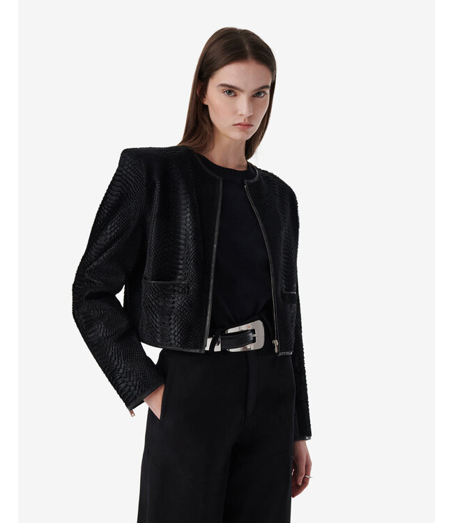 IRO PARIS Nana Embossed Jacket