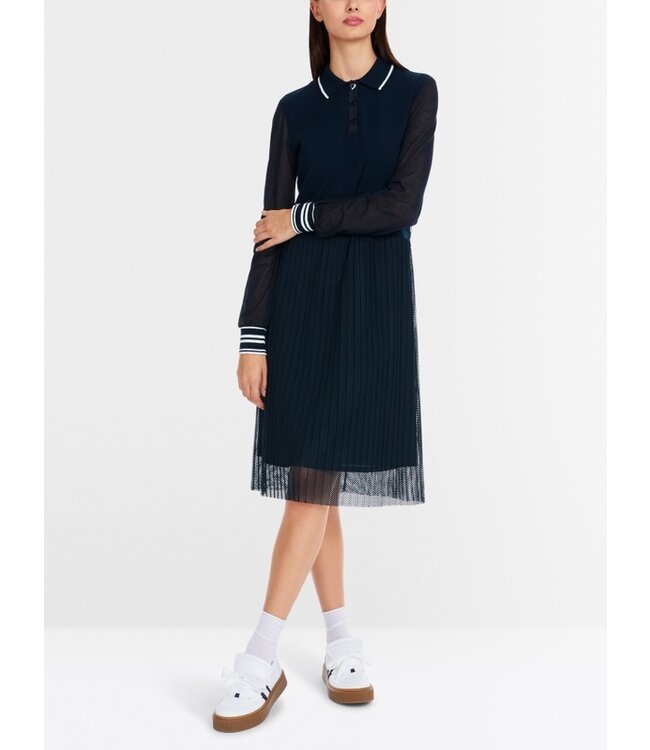 MARC CAIN Robe en tissu mélangé - Tricotée en Allemagne