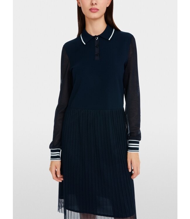 MARC CAIN Robe en tissu mélangé - Tricotée en Allemagne