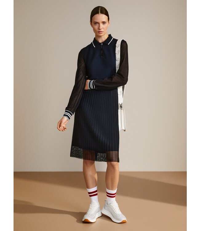 MARC CAIN Robe en tissu mélangé - Tricotée en Allemagne