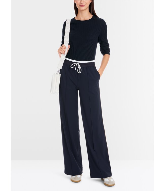 MARC CAIN Pull-over ajusté - « Rethink Together »