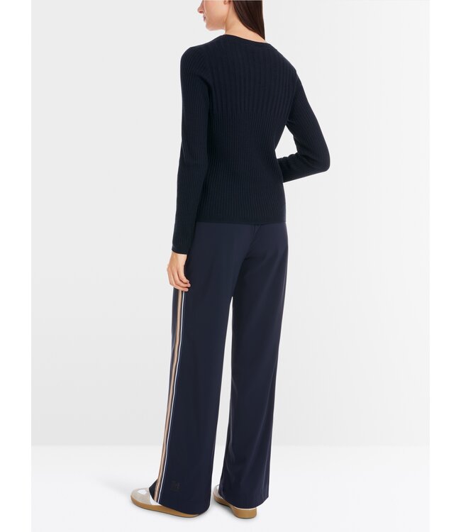 MARC CAIN Pull-over ajusté - « Rethink Together »