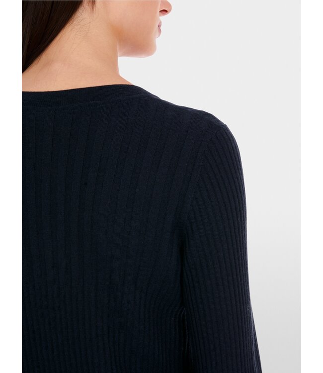 MARC CAIN Pull-over ajusté - « Rethink Together »