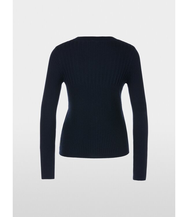 MARC CAIN Pull-over ajusté - « Rethink Together »