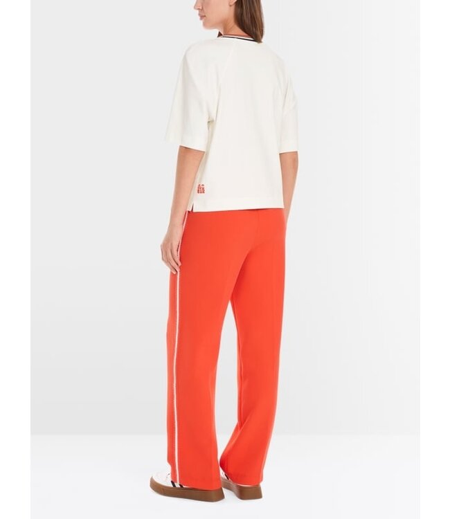 MARC CAIN Cropped short-sleeve T-shirt