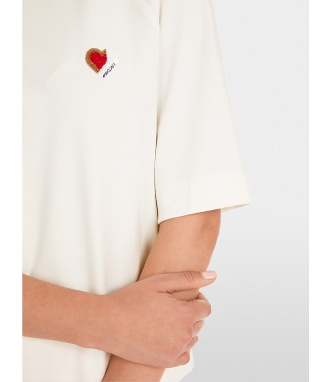 MARC CAIN Cropped short-sleeve T-shirt