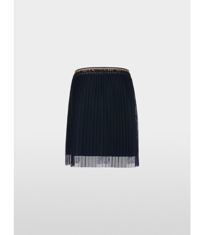 MARC CAIN Short pleated net skirt