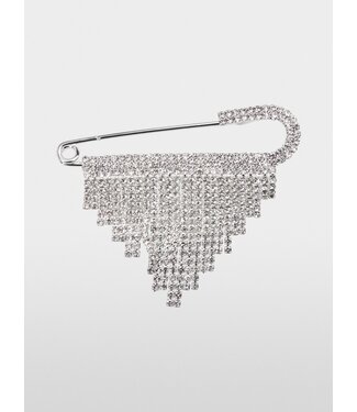 MARC CAIN Broche avec strass étincelants