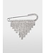 MARC CAIN Broche avec strass étincelants