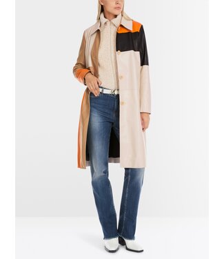MARC CAIN Manteau en cuir nappa