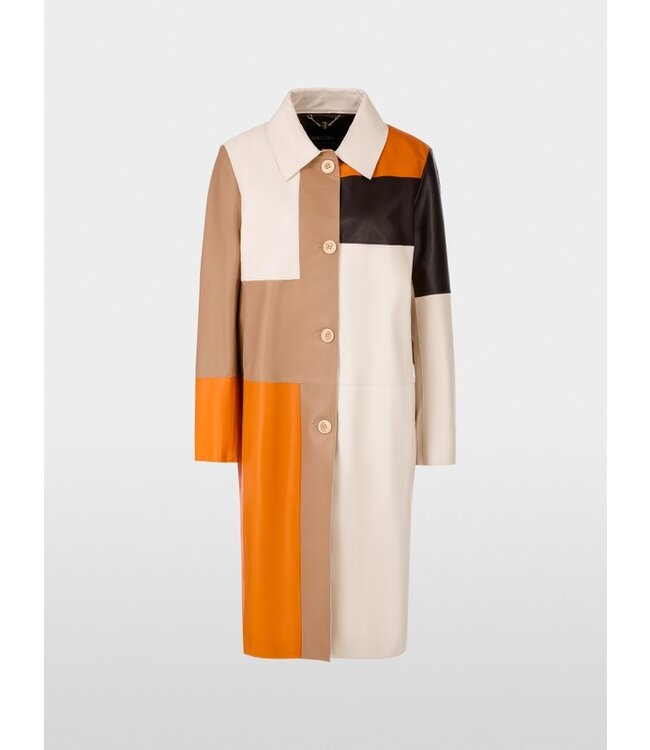 MARC CAIN Manteau en cuir nappa