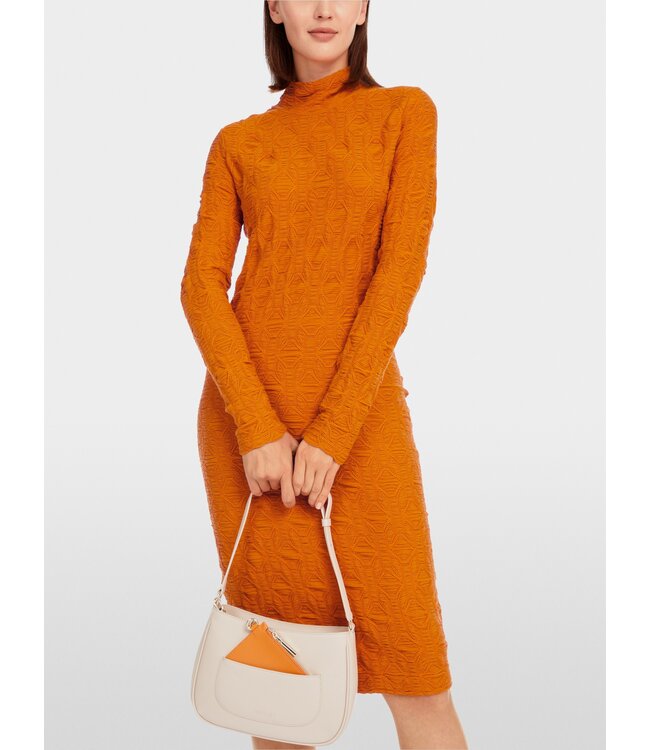 MARC CAIN Jersey dress in 3D structure