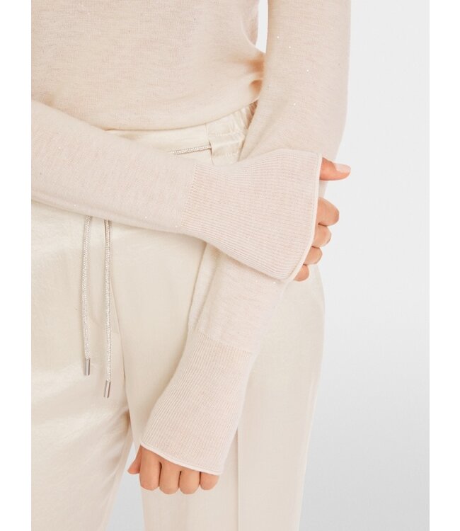 MARC CAIN Round neck wool pullover