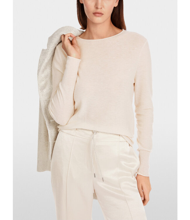 MARC CAIN Round neck wool pullover