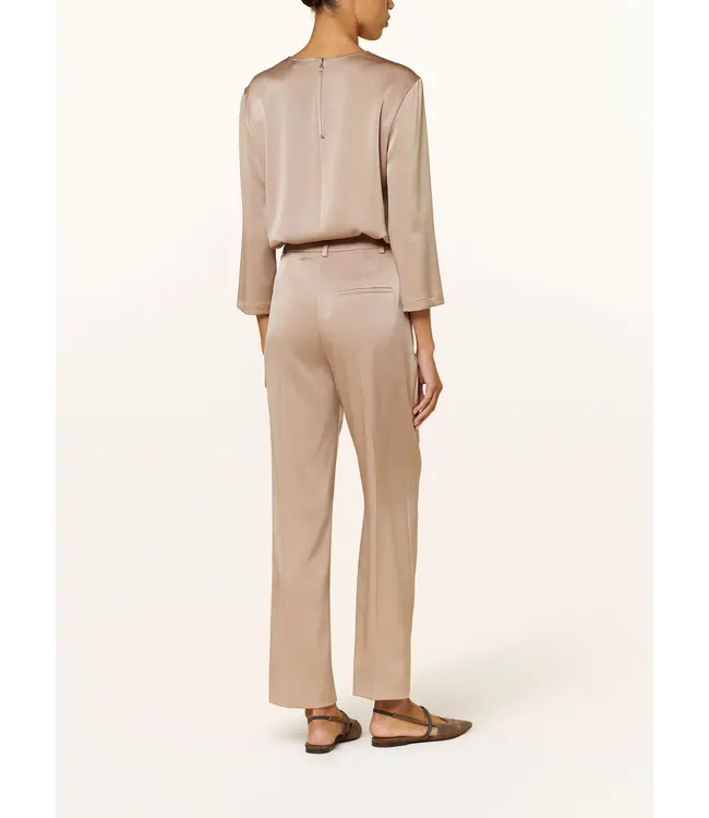 LUISA CERANO Pantalon large en satin