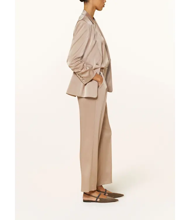 LUISA CERANO Pantalon large en satin