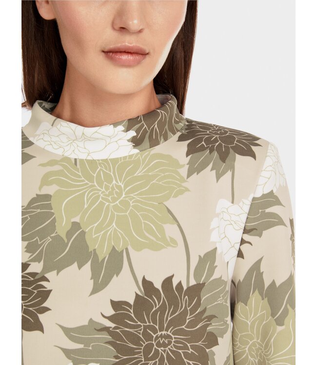 MARC CAIN Robe à fleurs en jersey de scuba