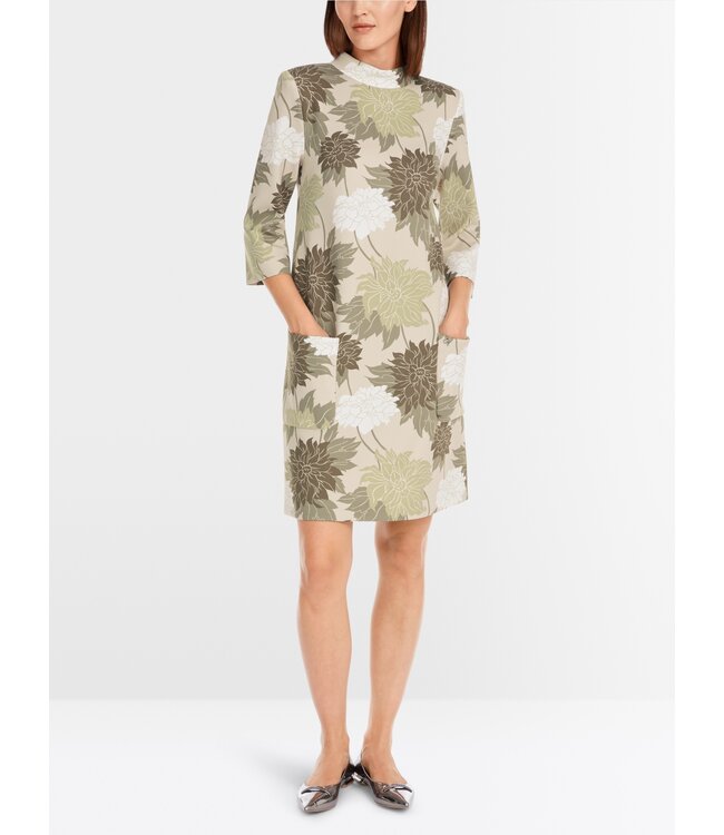 MARC CAIN Scuba jersey floral dress