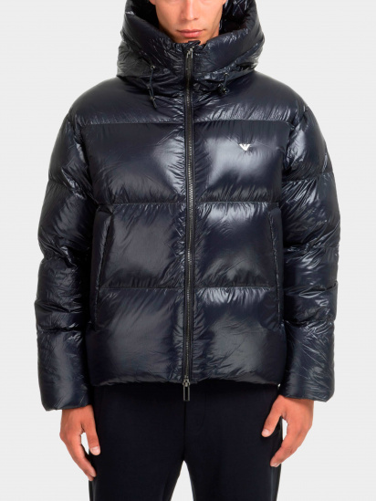 Hooded Collar Brand Detailed Zippered Puffer
