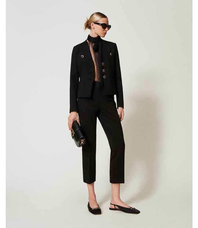 TWINSET Pantalon avec boutons bijoux