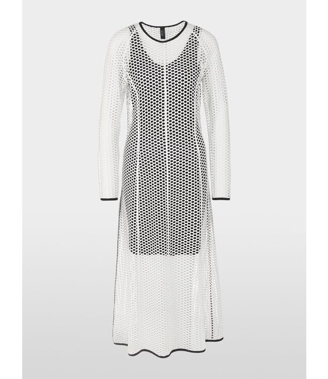MARC CAIN Long dress in mesh