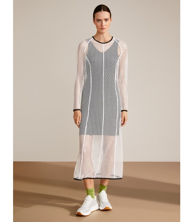 MARC CAIN Long dress in mesh