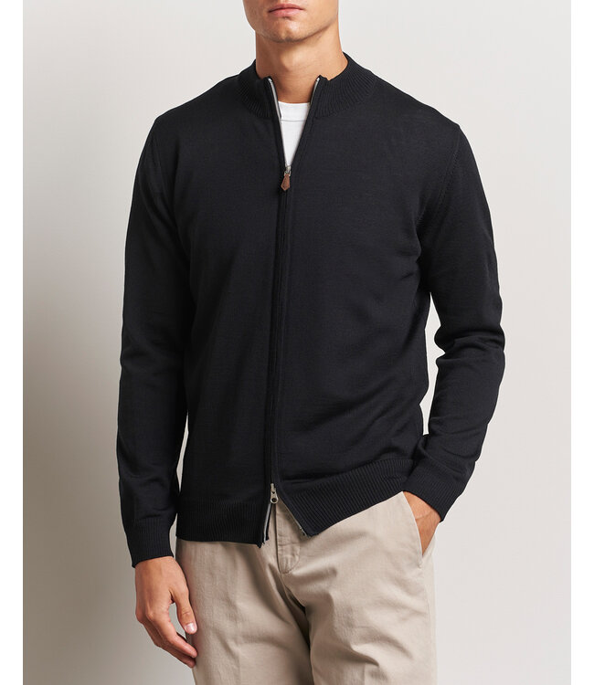 STENSTROMS  Merino Wool Zip Cardigan