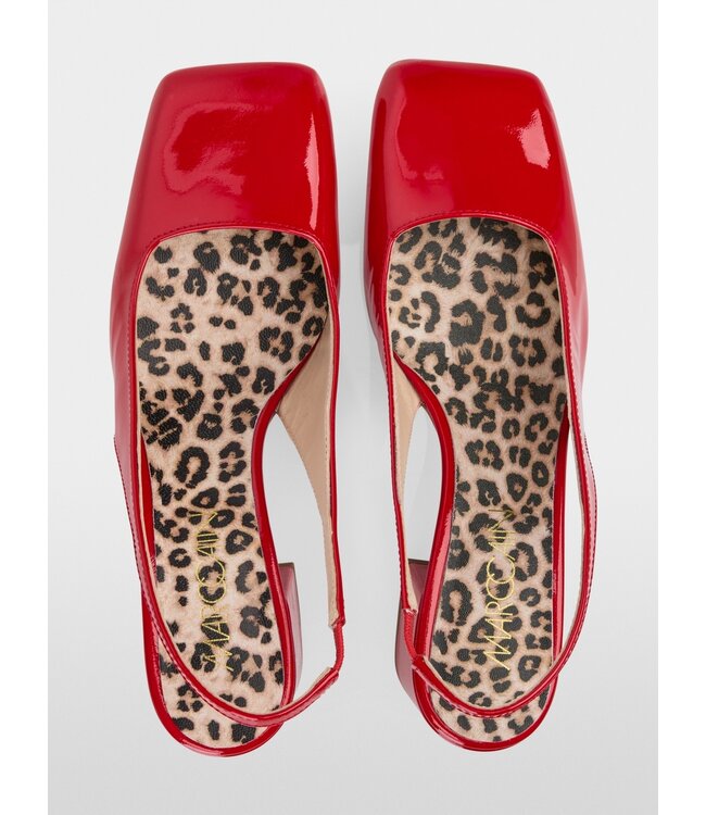 MARC CAIN Rethink Together patent slingbacks