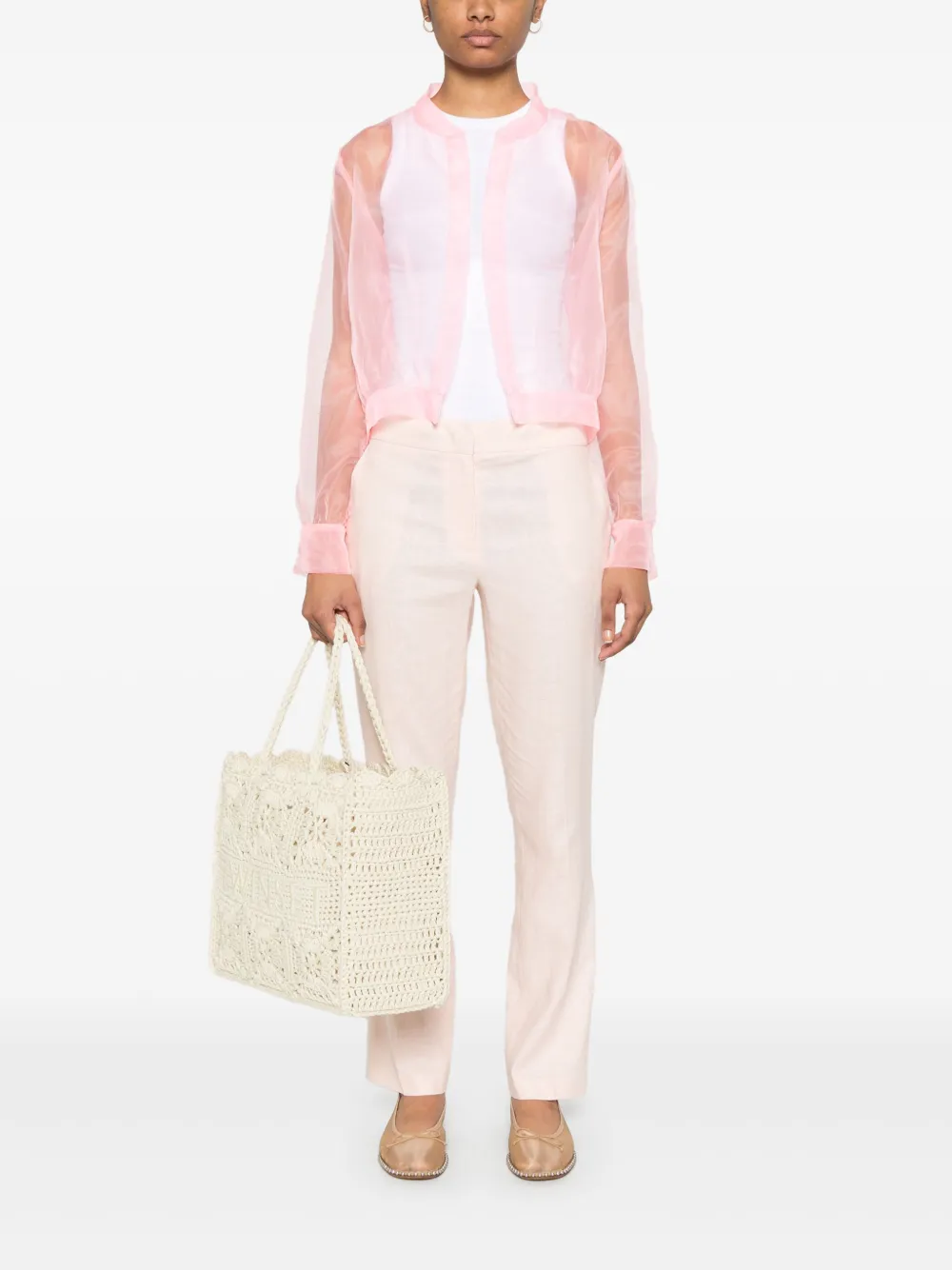 Sheer Organza Jacket