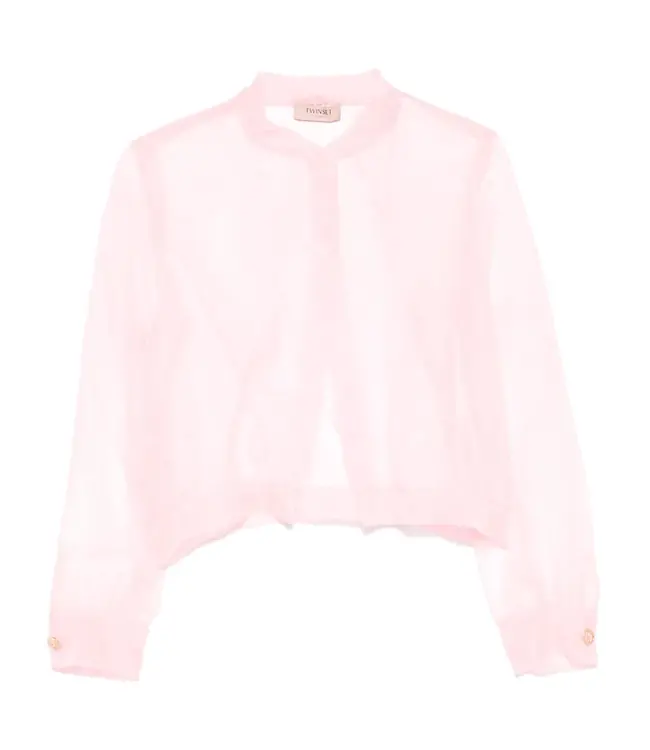 TWINSET Veste en organza transparent