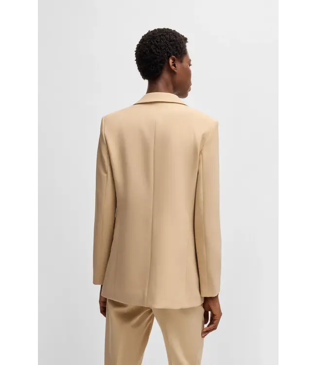 BOSS Blazer ajusté en tissu extensible