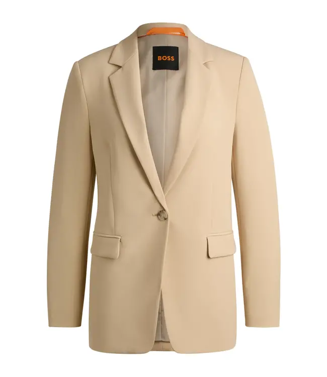 BOSS Blazer ajusté en tissu extensible