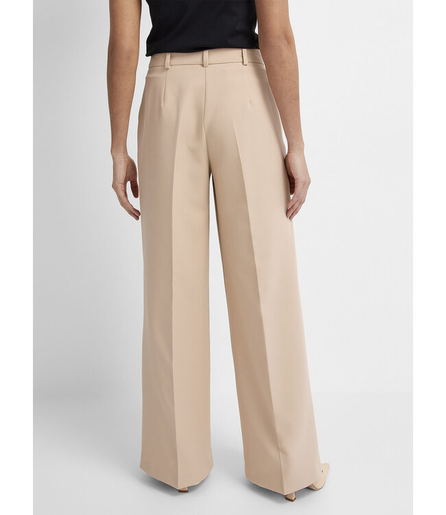 BOSS Tiwi pleated wide leg flowy pant