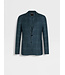 ZEGNA Dark Teal Blue Cashmere Linen and Silk Jacket